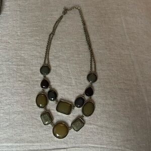 Green Statement Necklace